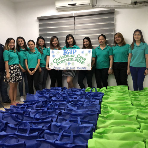 EGIP Charity Care Program 2018 “Giving is the best therapy”