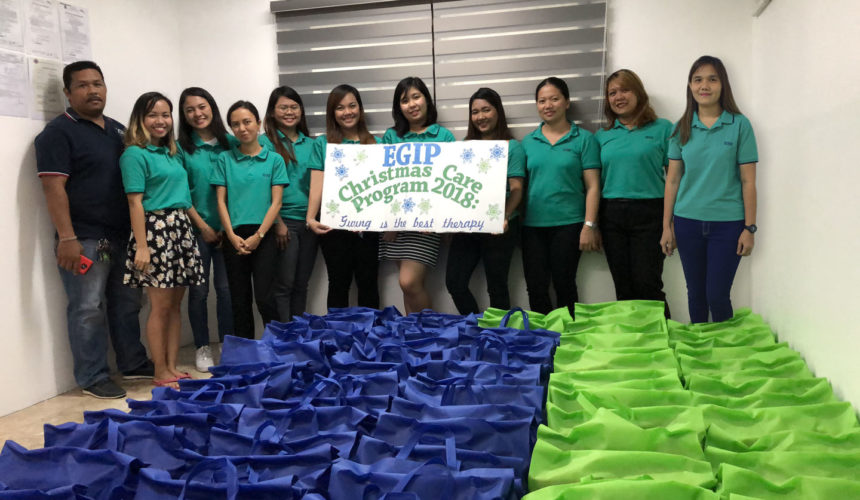 EGIP Charity Care Program 2018 “Giving is the best therapy”