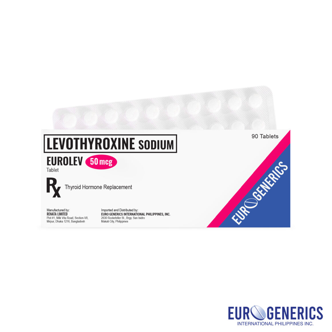 Eurolev 50 mcg – Eurogenerics