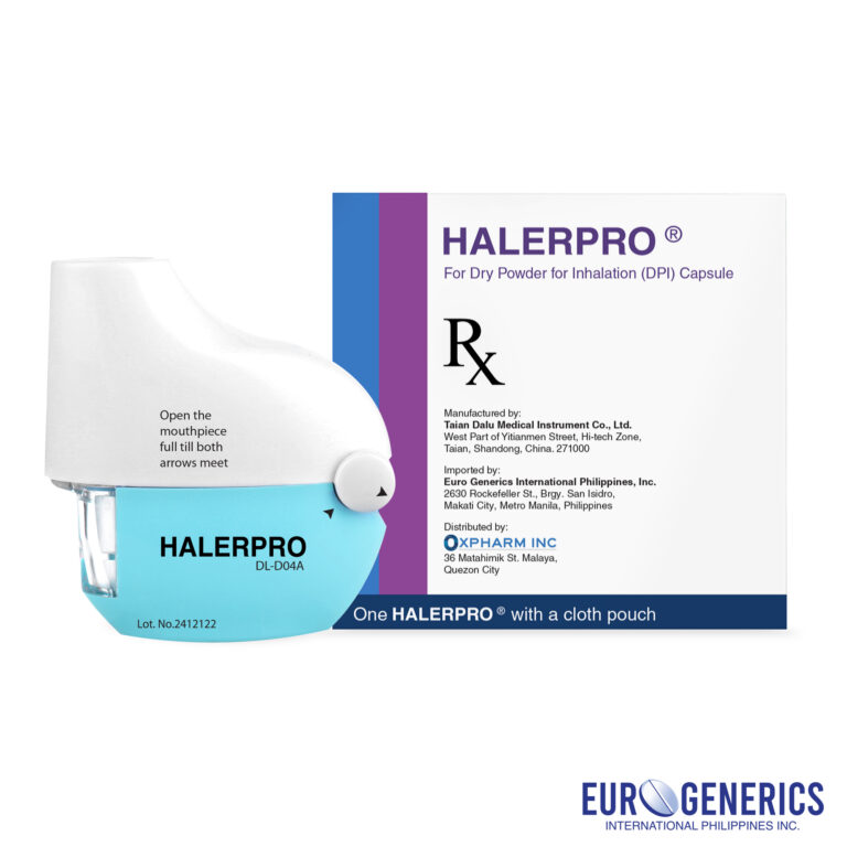 Repriza Inhaler Rezpira ® 25/250 mcg – Eurogenerics